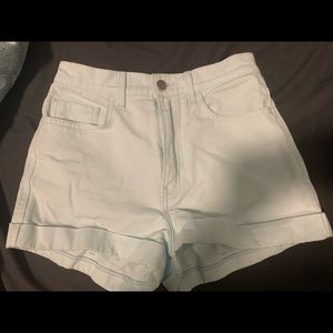 American Apparel Light Blue Shorts
